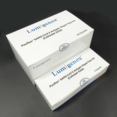 Covid-19 antigeen sneltestkit (colloïdaal goud) voor medisch gebruik met CE