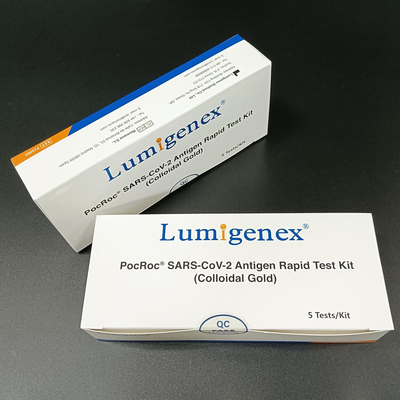 Neusuitstrijkje 20 minuten snelle antigeen zelftestkit voor medische diagnostiek met