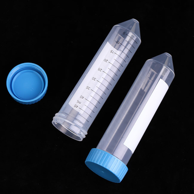 Lab PCR-verbruiksartikelen 50 ml conische centrifugebuis ISO13485 goedgekeurd