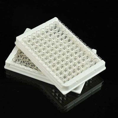 Afneembare PCR-verbruiksartikelen PP 96 Well Elisa-plaat voor laboratorium