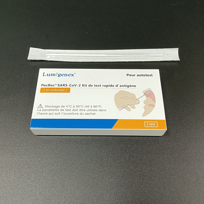 Individueel pakket autotest Antigen Rapid Test Kits voor SARS-CoV2