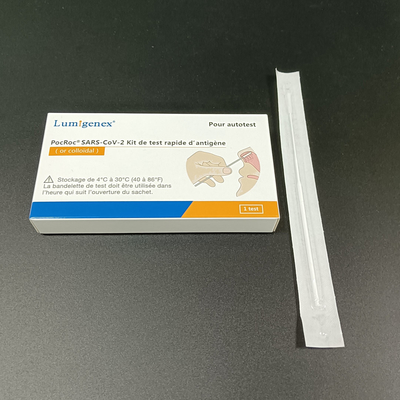 Individueel pakket autotest Antigen Rapid Test Kits voor SARS-CoV2