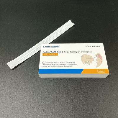 Individueel pakket autotest Antigen Rapid Test Kits voor SARS-CoV2