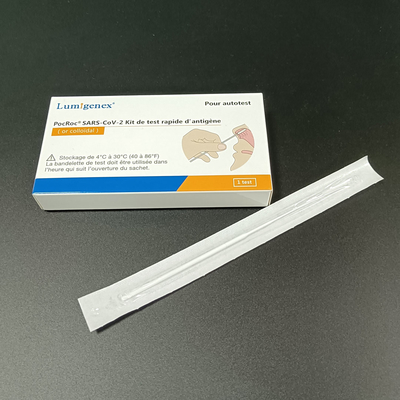 Individueel pakket autotest Antigen Rapid Test Kits voor SARS-CoV2