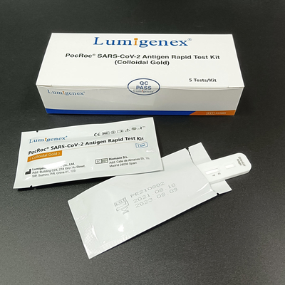 Medische snelle antigeentestkit Colloïdaal goud HSA-gecertificeerd