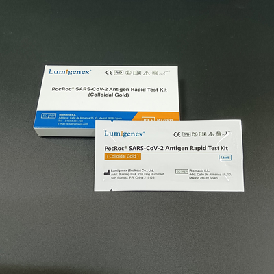Pakket met 5 tests Gemeenschappelijke EU-lijst van SARS-CoV-2-antigeensneltestkits