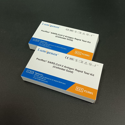 Kleine verpakking Europese gemeenschappelijke lijst van SARS-CoV-2 Antigen Rapid Test Kits
