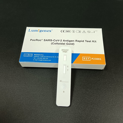Autotest enkel pakket Antigen Rapid Test Kits voor Covid19