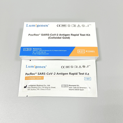 Individueel pakket Europese gemeenschappelijke lijst van SARS-CoV-2-antigeensneltestkits