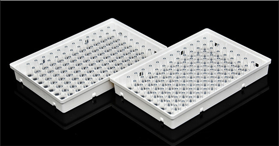 Wegwerp PCR-verbruiksartikelen 0,1 ml PCR-plaat met 96 putjes en volledige rand
