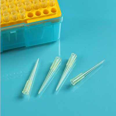 CE-wegwerppipettips, 200ul-filterpipettips met rek
