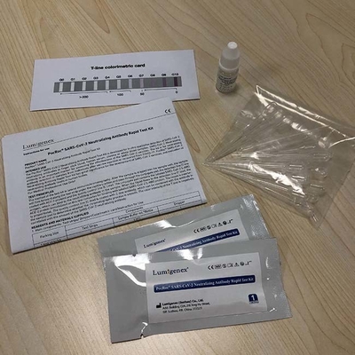 Vingertopbloed Colloïdaal Goud Antilichaam Snelle Detectie Kit CE Voor SARS-CoV-2