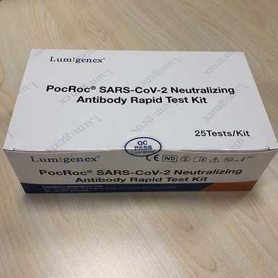 Vingertopbloed Colloïdaal Goud Antilichaam Snelle Detectie Kit CE Voor SARS-CoV-2