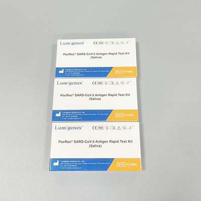 Hoge gevoeligheid en specificiteit van SARS-CoV-2 Antigen Rapid Test Kits (Saliva) voor Covid19