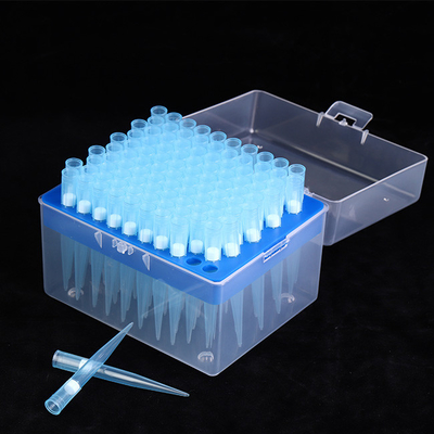 PP-wegwerppipettips, 1000ul gefilterde pipettips met rek