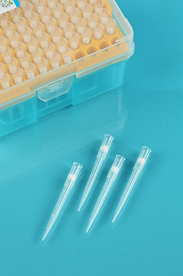 Ultra fijne slijpen wegwerp pipet tips, 300ul pipet tips met 96 putjes rek