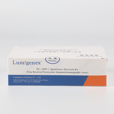Gecombineerde detectie volbloed pepsine testkit, OEM POC testkit (PGI/PGII)