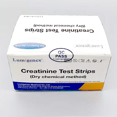 Van de Teststroken van de urinecreatinine de Uitrusting van de de Reagenstest van Crea voor het Ziekenhuis