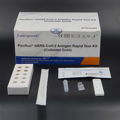 SARS-CoV-2 20 minuten Rapid Antigen Swab Test Kit Thuisverzameling
