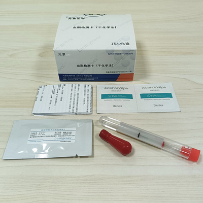 Chronische ziekte Lipid Panel-teststrips ISO13485 OEM beschikbaar