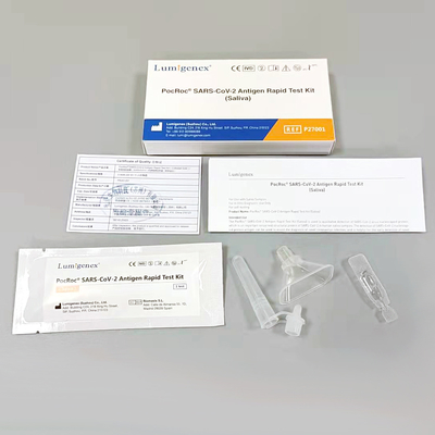 Hoge gevoeligheid en specificiteit van SARS-CoV-2 Antigen Rapid Test Kits (Saliva) voor Covid19