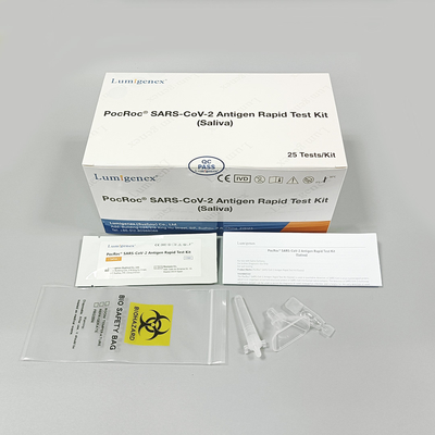 Medische diagnostische speekselantigeen sneltestkit 25 stuks voor SARS-CoV-2