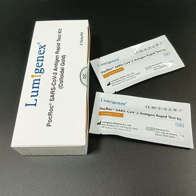 Antigen Rapid Test Kit (Colloïdaal goud) gekwalificeerd door EU, lijst in BfArM