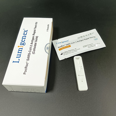 SARS-CoV-2 antigeen sneltestkit (colloïdaal goud)