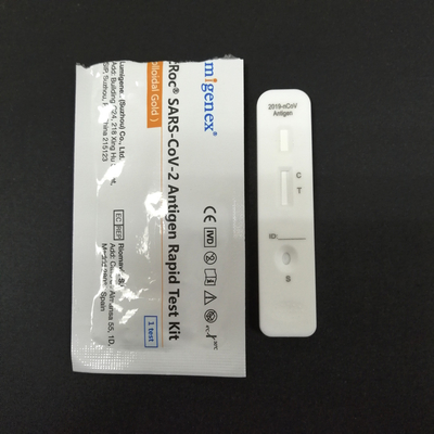 Antigen Rapid Test Kit (Colloïdaal Goud) Vermeld op EU Common RAT List