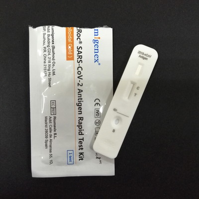 Antigeen sneltestkit (colloïdaal goud) met hoge gevoeligheid
