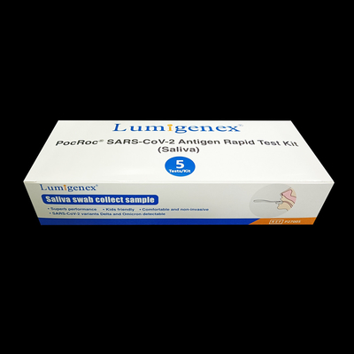 Antigen Rapid Test Kit Speeksel Lollipop Specimen BfArM Listed Covid19