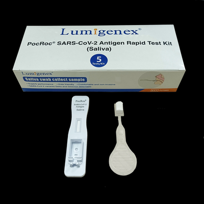 Antigen Rapid Test Kit Speeksel Lollipop Specimen BfArM Listed Covid19