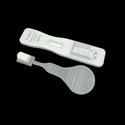 SARS-CoV-2 Rapid Speeksel Antigeen Test Kit Colloïdaal Goud Gevoelig