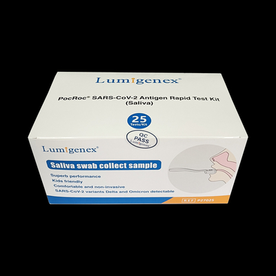Witte Antigeen Snelle Test Kit Saliva Get Result In 15 Minuten
