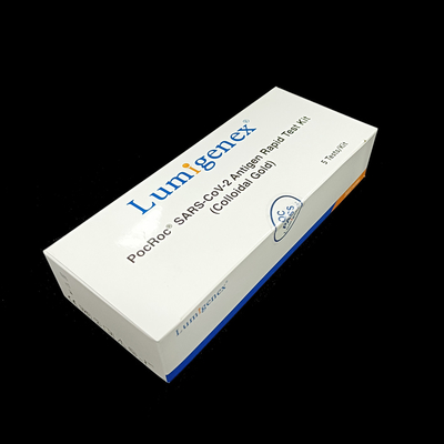 SARS-CoV-2 Rapid Speeksel Antigeen Test Kit Colloïdaal Goud Gevoelig