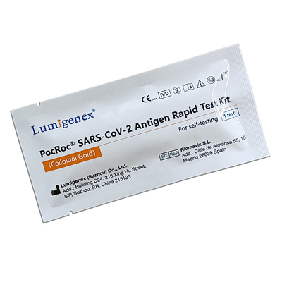 Covid19 antigeen sneltestkit voor zelftesten CE-gecertificeerd