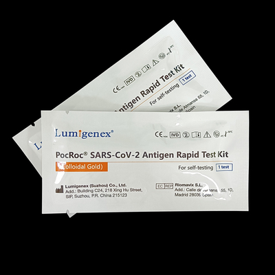 De neus Snelle Test Kit For SARS-CoV-2 van het Zwabber Colloïdale Gouden Antigeen