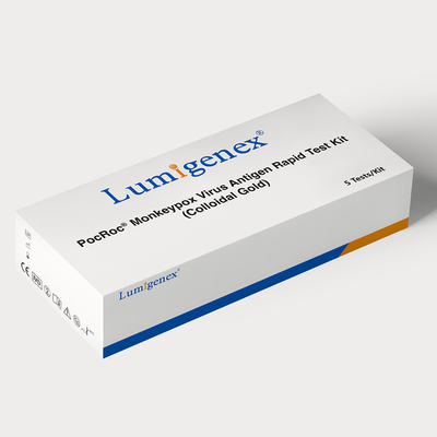 De colloïdale Gouden Snelle Test Kit For Monkeypox Virus van het Methodeantigeen