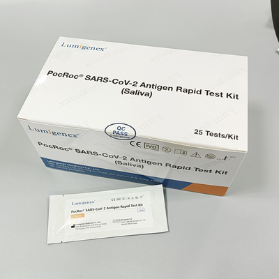 ISO 20 minuten Covid-19 antigeen speekseltestkit Hoge gevoeligheid